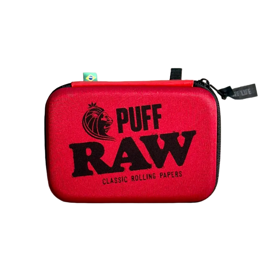 Kit Super Red Puff Life x Collab Raw Edição LIMITADA