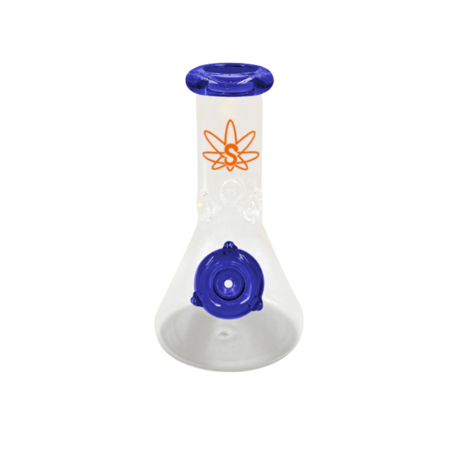 Bong Sadhu Triangular de Vidro