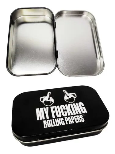 Latinha Case de Metal My Fucking Rolling Papers