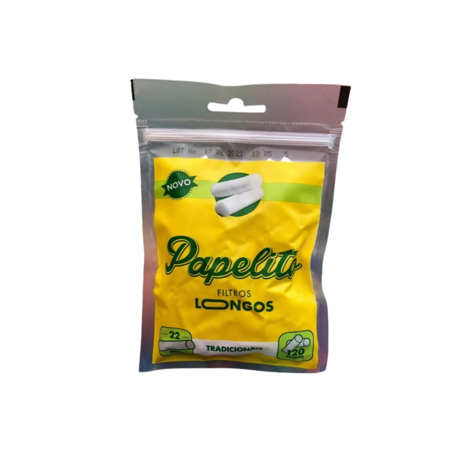 Filtro Papelito Longo 6mm com 120 Unidades