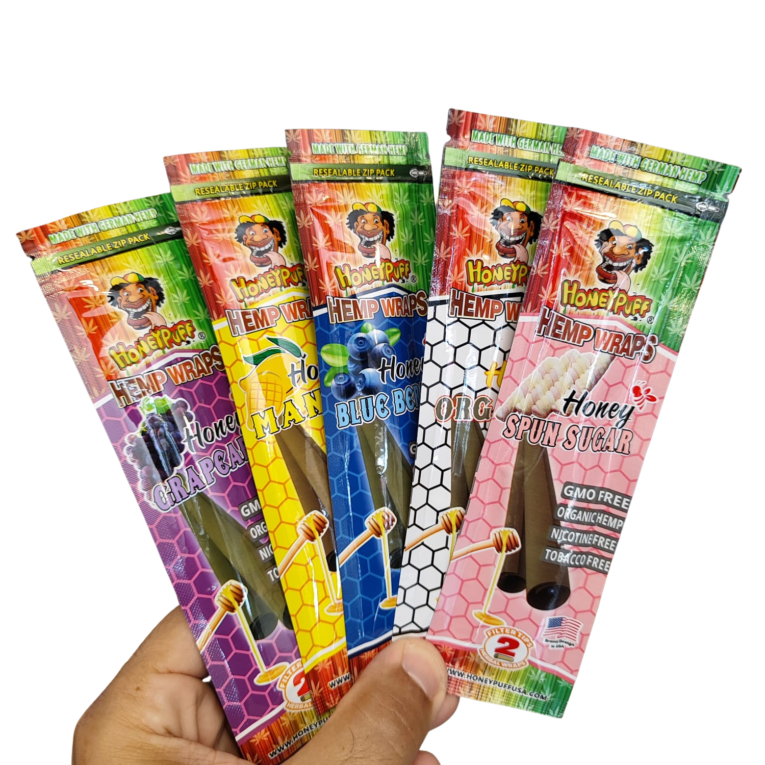 Blunt Pré Enrolada Honey Puff Sabores Variados