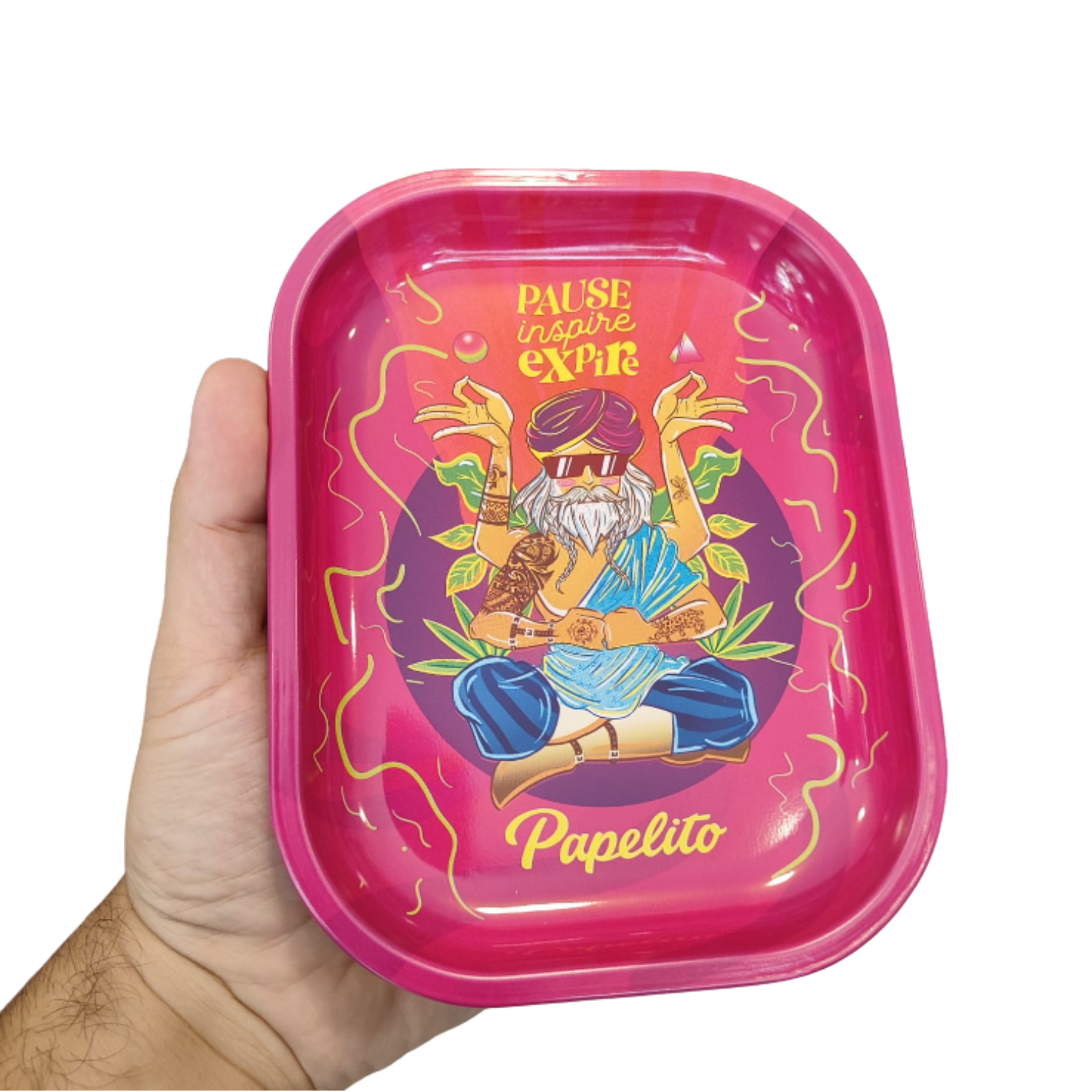 Bandeja de Metal Papelito 18x14x2,5cm
