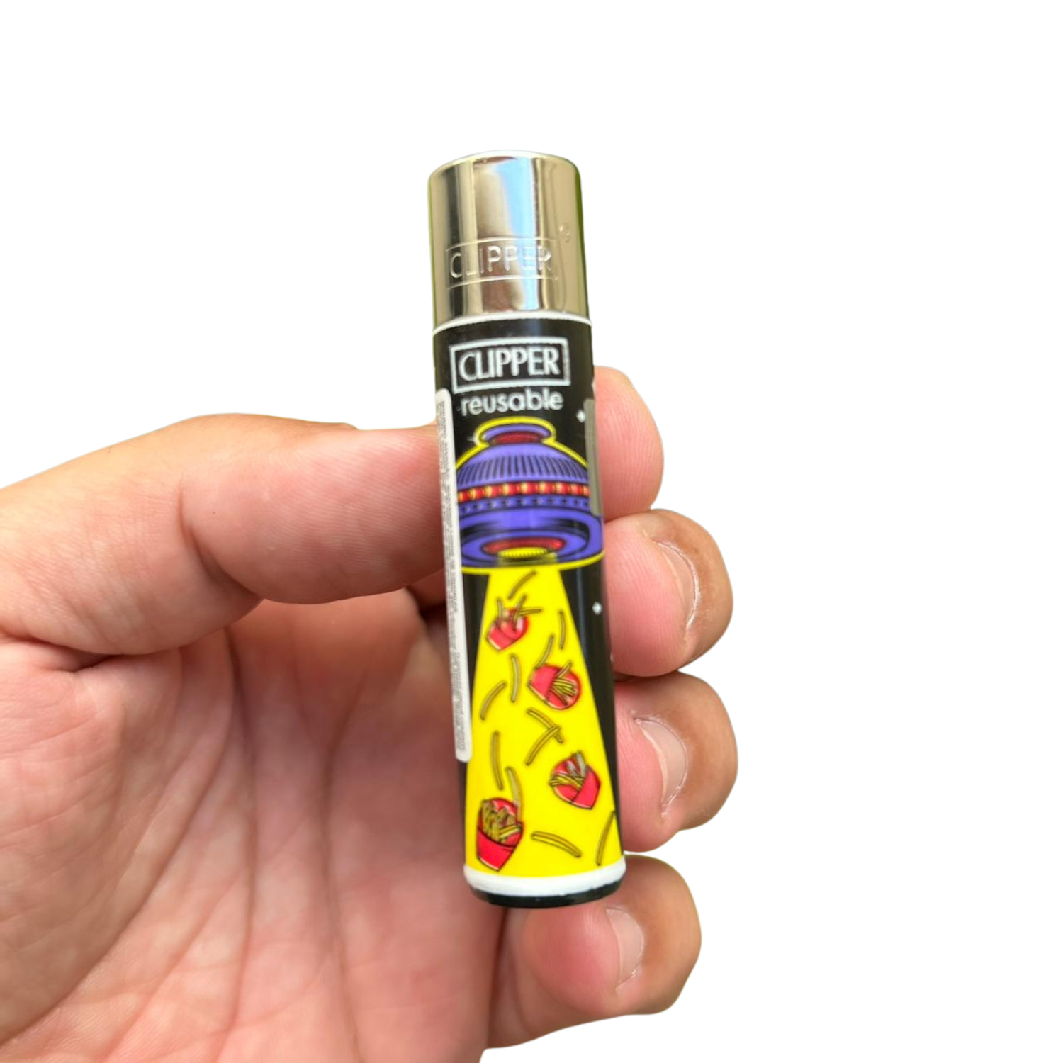 Isqueiro Clipper Clássico Alien
