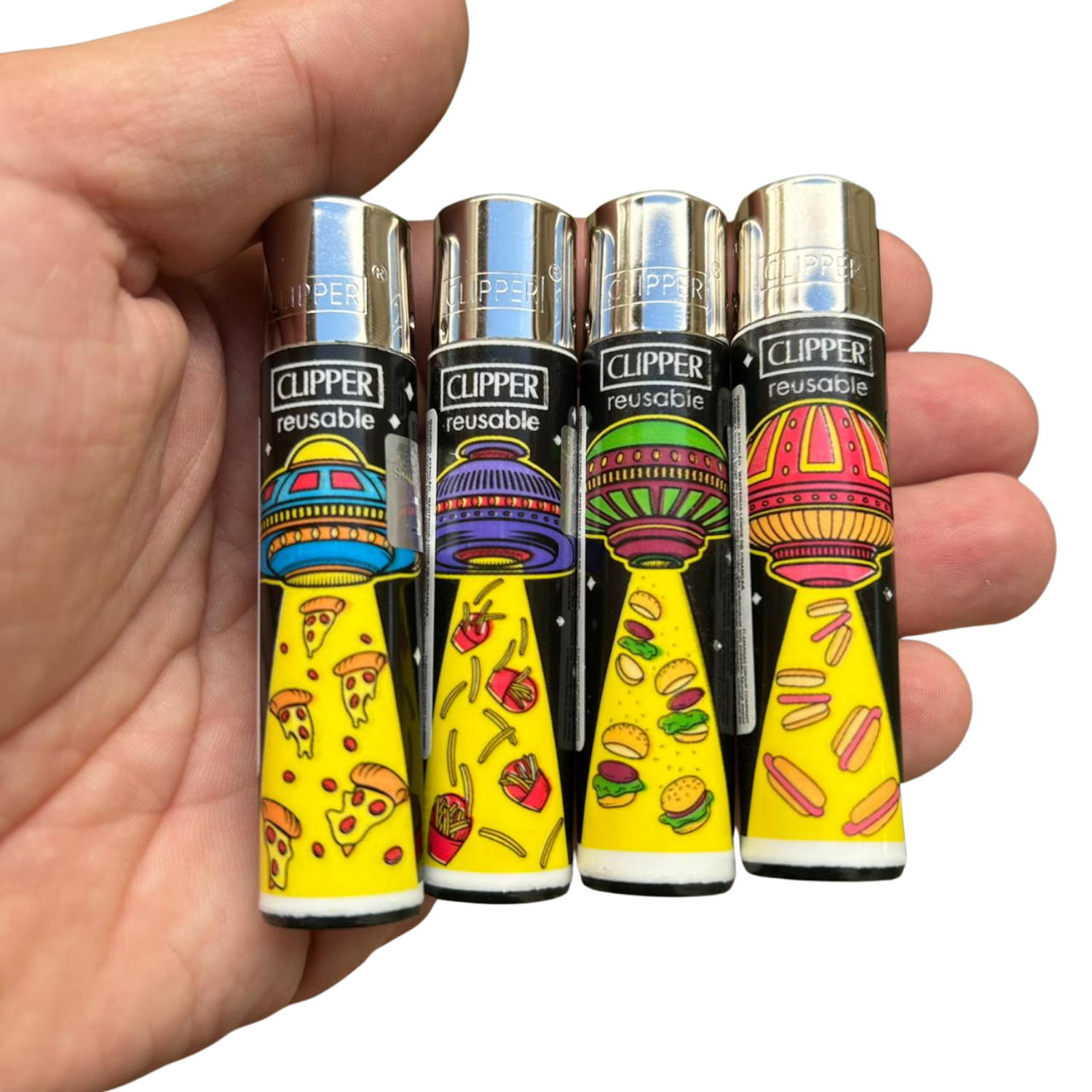 Isqueiro Clipper Clássico Alien