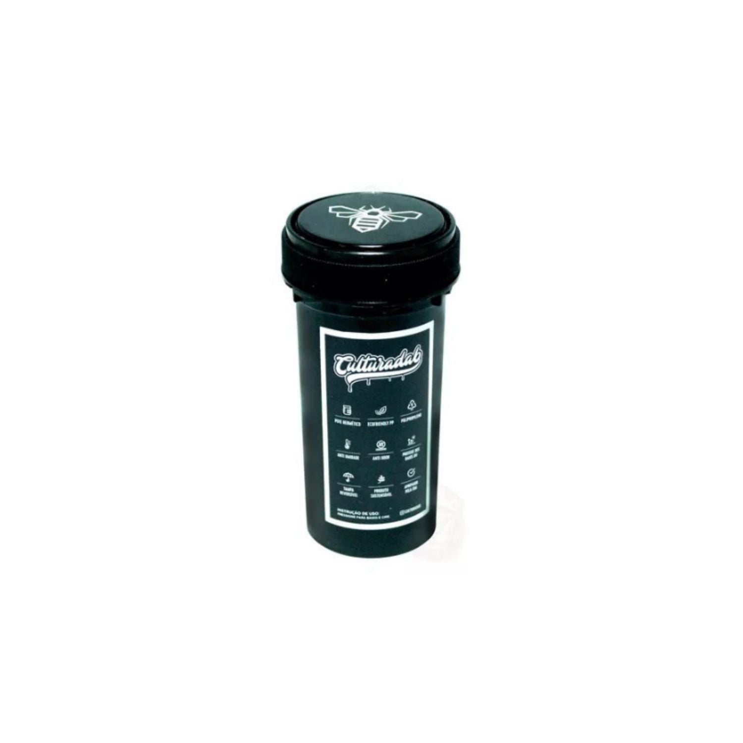 Pote Hermético com Trava 160ml Cultura Dab