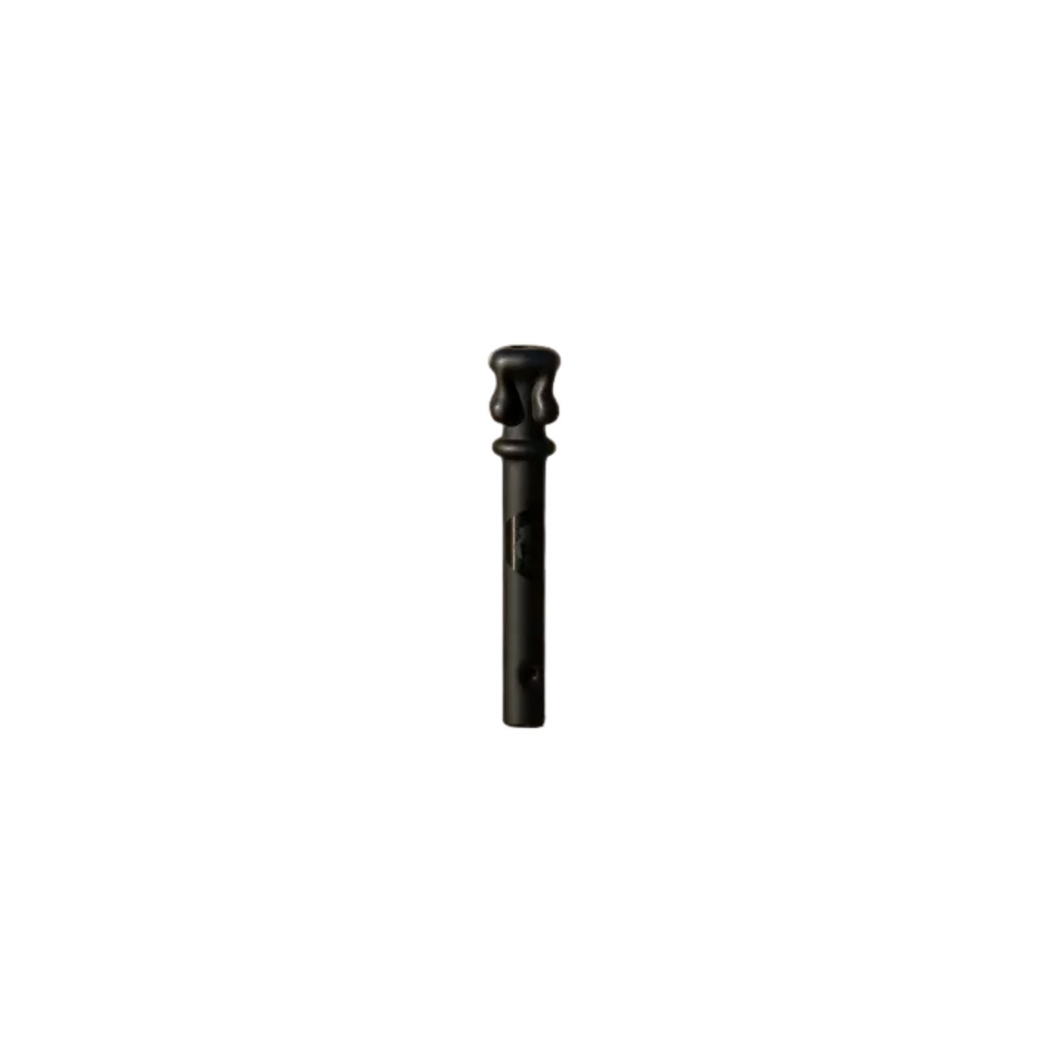 Piteira de Vidro Jateado Black MEL Freak Glass Meleca Culturadab