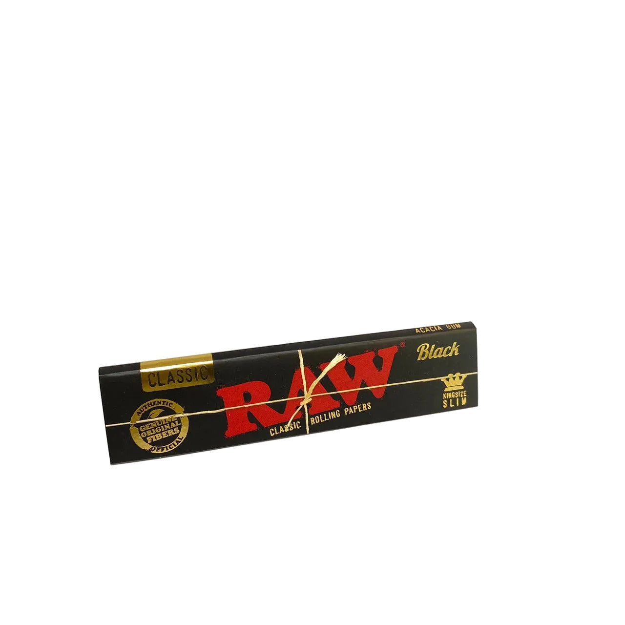 Seda Raw Black Original Importada King Size 110mm