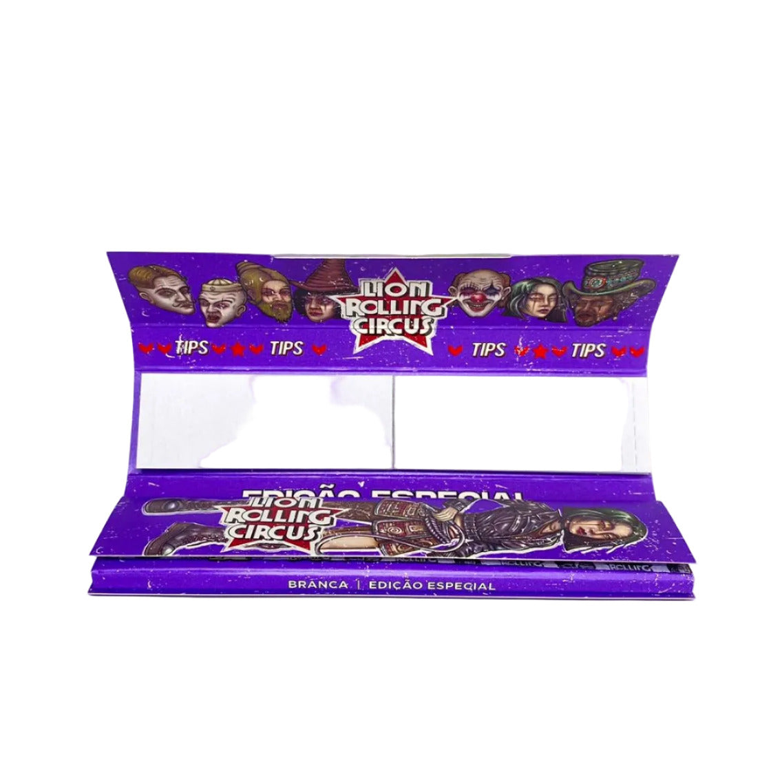 Seda Lion Rolling Circus King Size Com Piteira