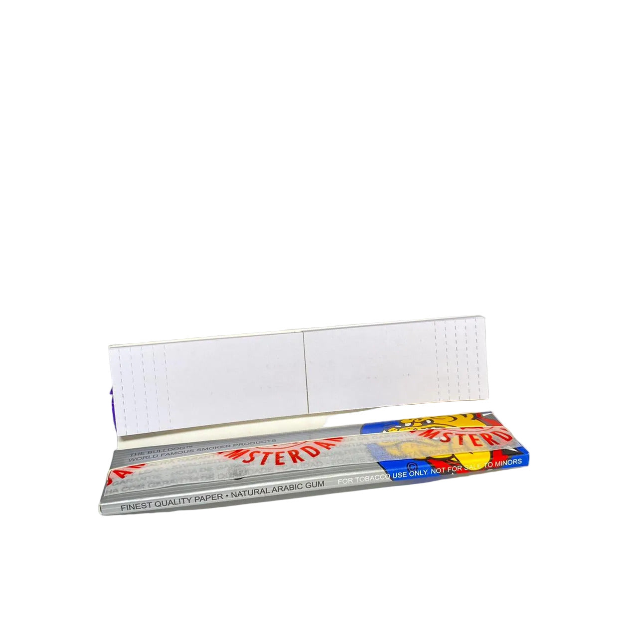 Seda The Bulldog Amsterdam Silver King Size com Piteiras
