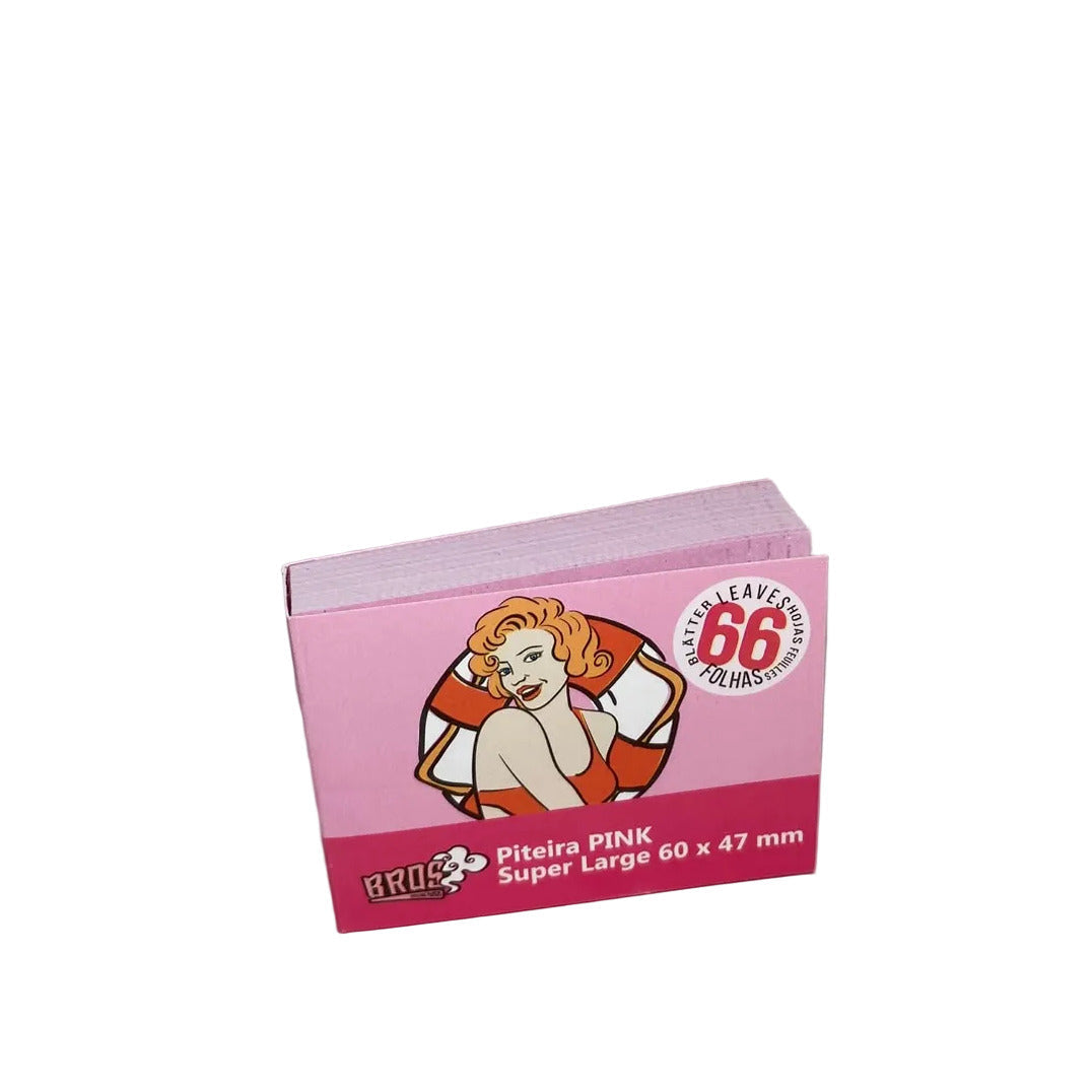 Piteira de Papel Bros Super Large Old Schol Pink
