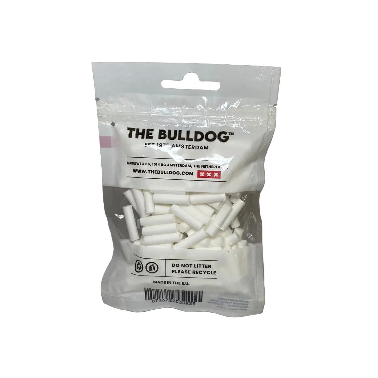 Filtro The Bulldog Amsterdam XXL 6x22mm com 100 unidades