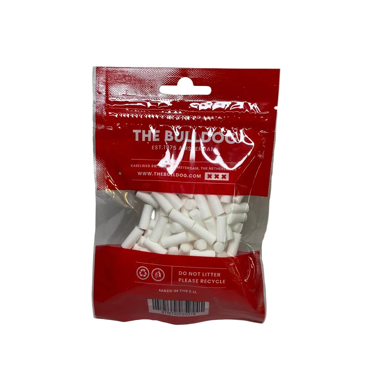 Filtro The Bulldog Amsterdam Slim 6x15mm com 120 unidades
