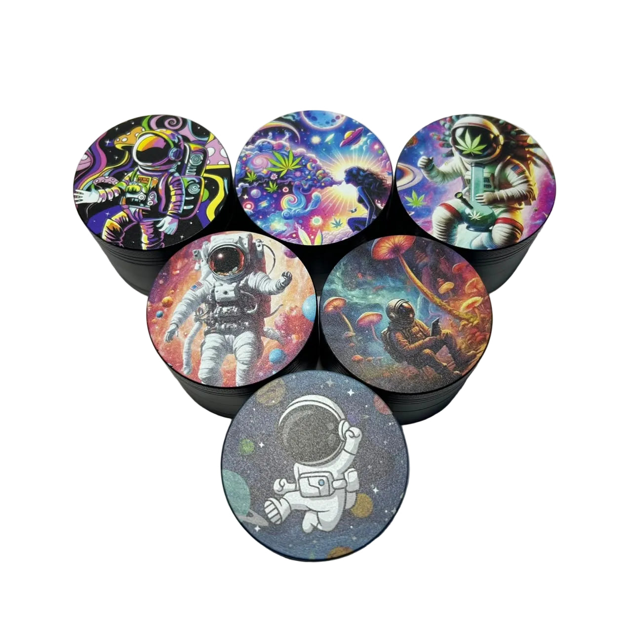 Dichavador de Metal 4 Partes Space