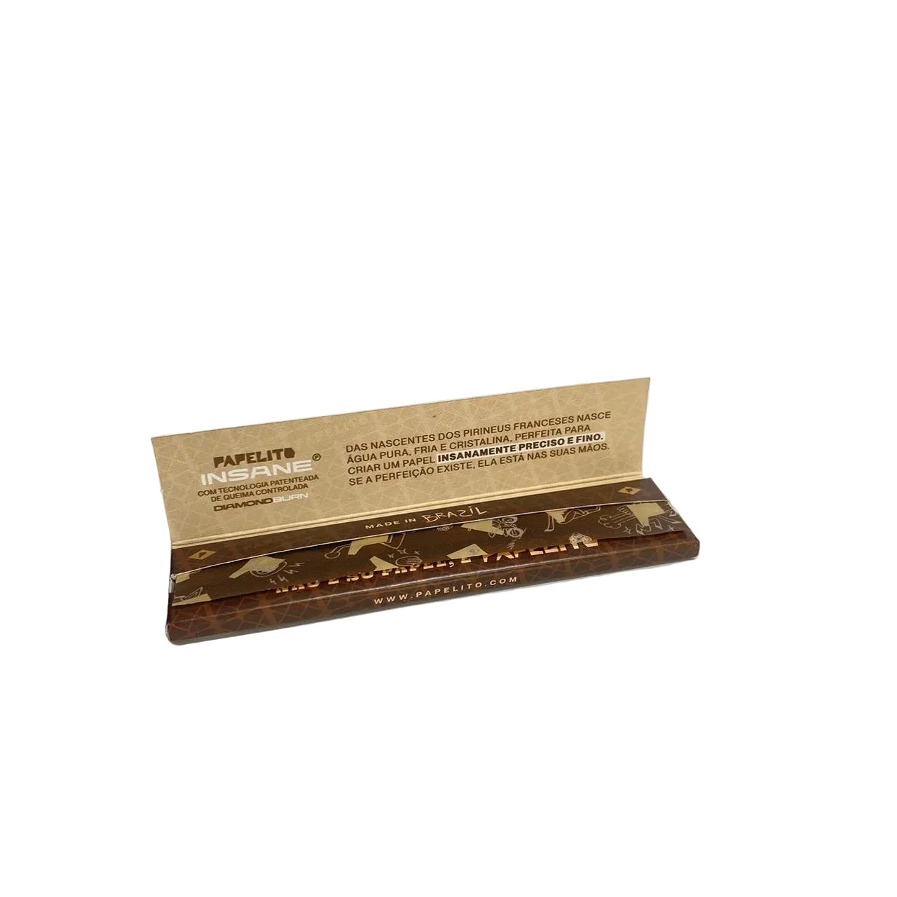 Seda Papelito King Size 110mm Insane Brown – Flora e Cultura