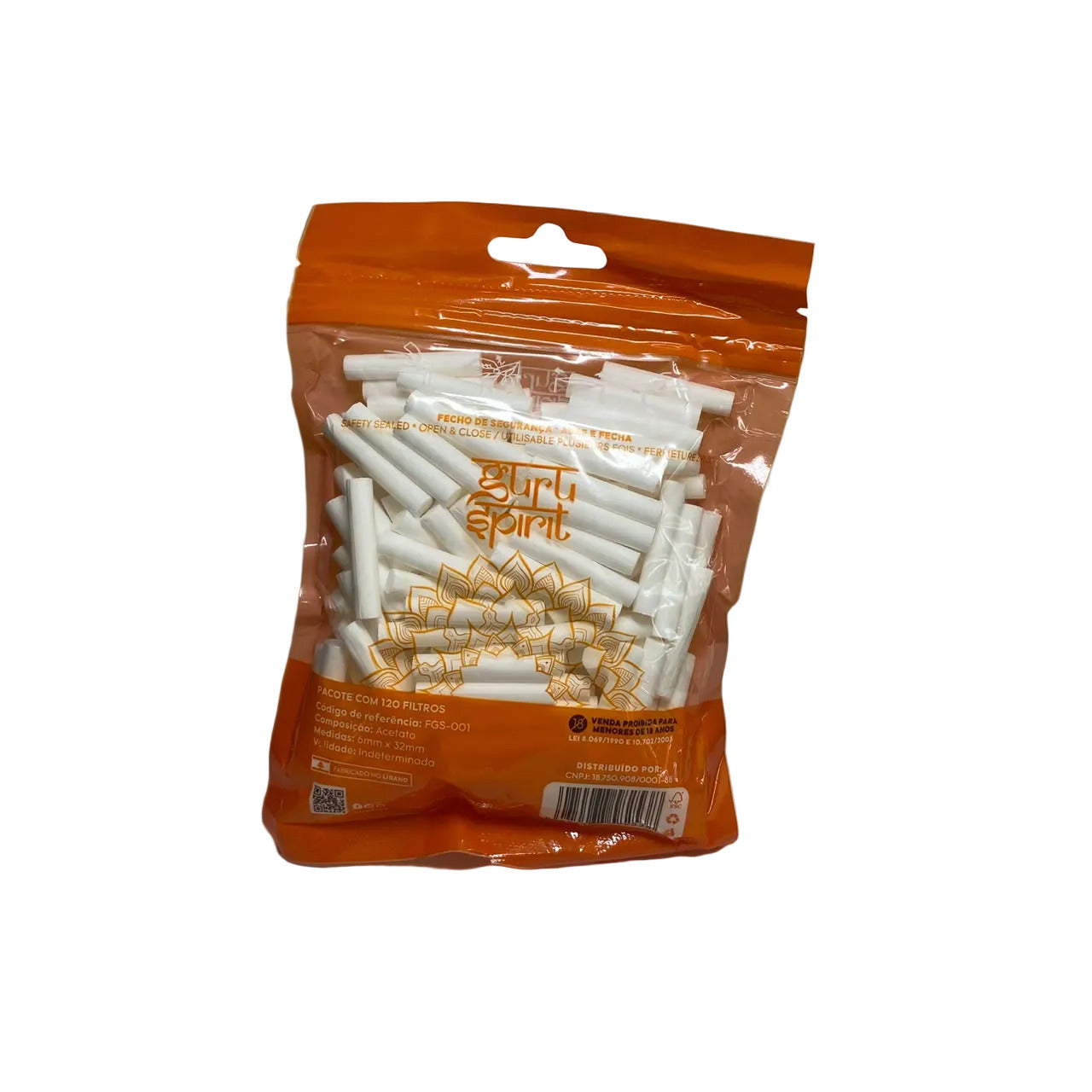 Filtro Guru Extra Longos 6x32mm com 120 unidades