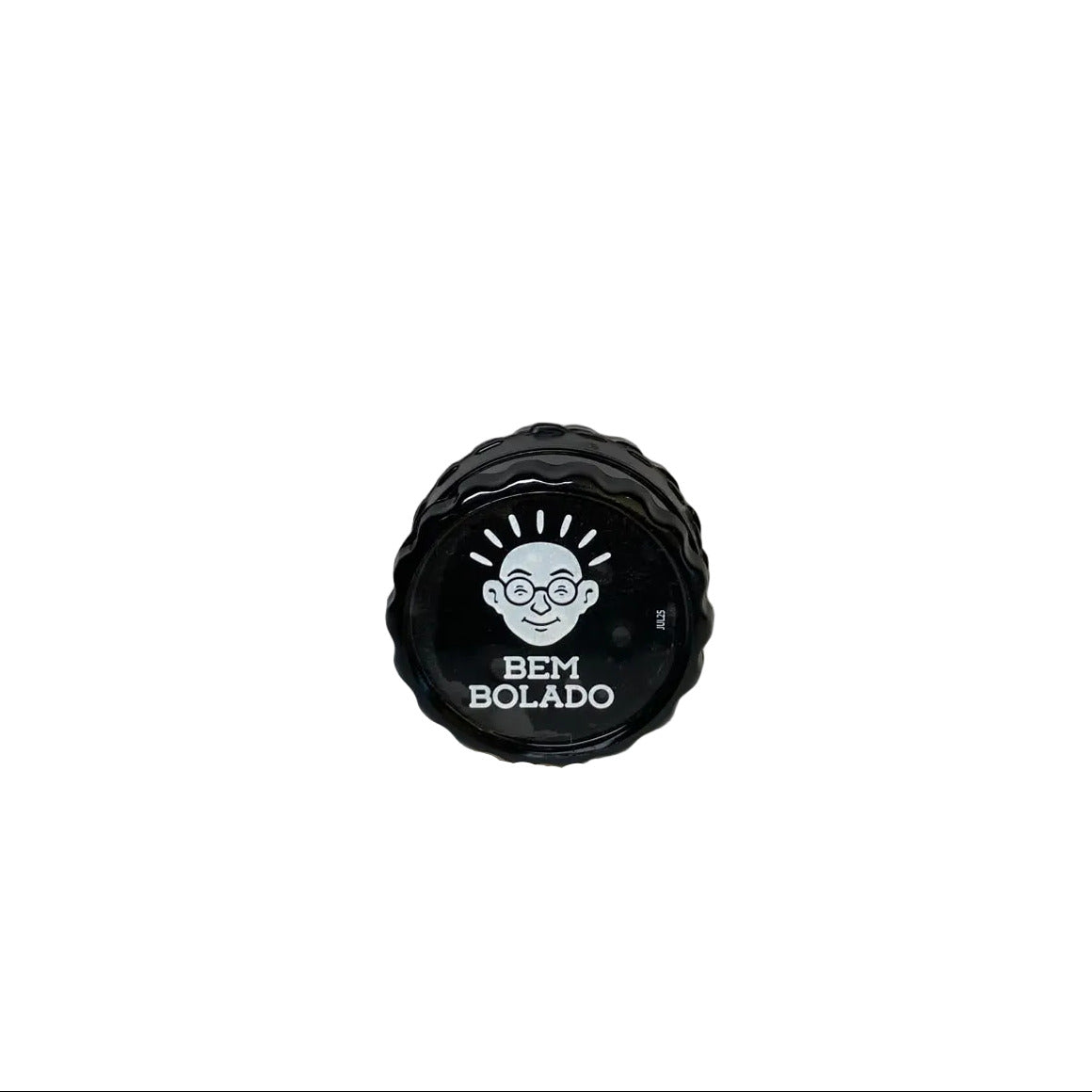 Dichavador de Policarbonato Bem Bolado Preto Diâmetro 40mm