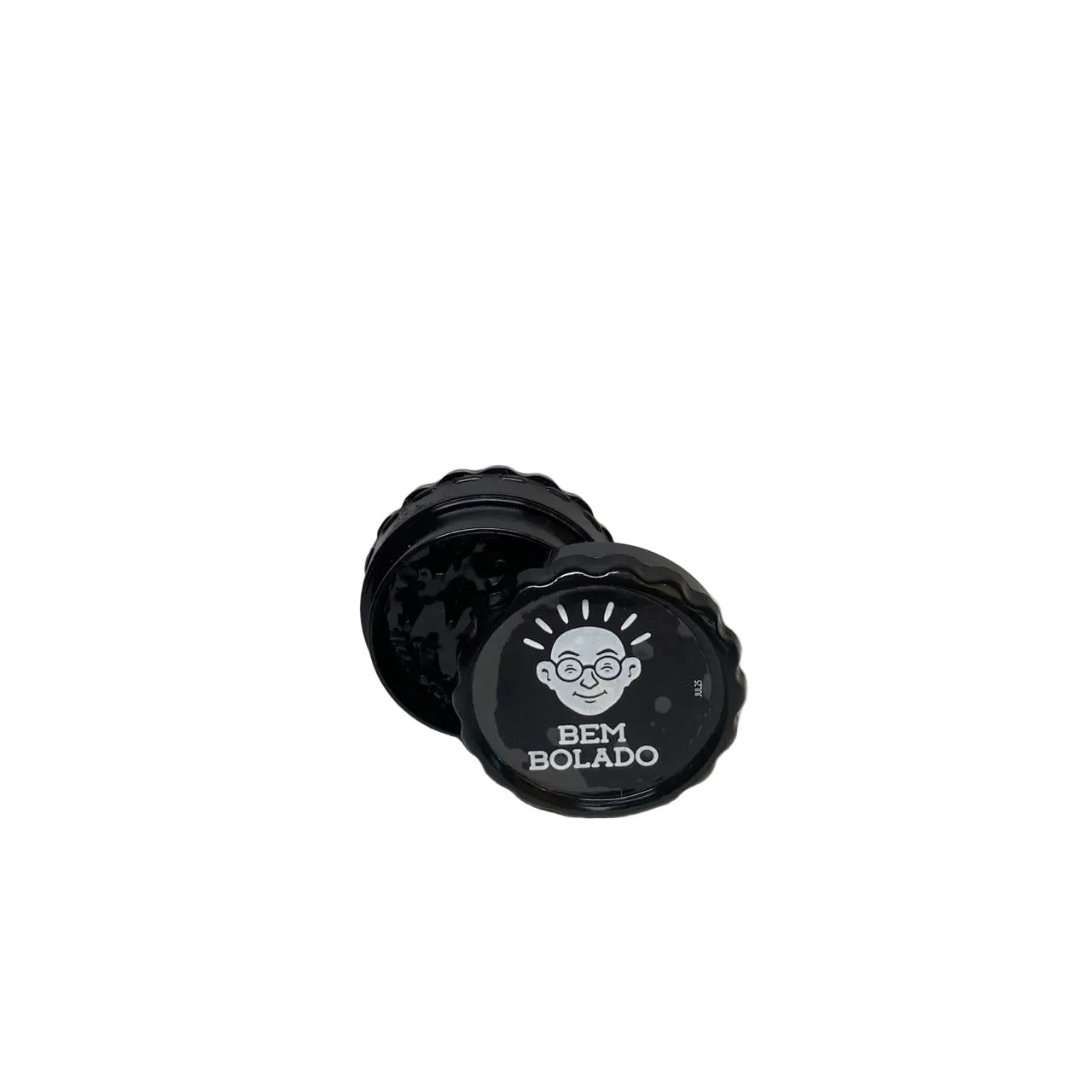 Dichavador de Policarbonato Bem Bolado Preto Diâmetro 40mm
