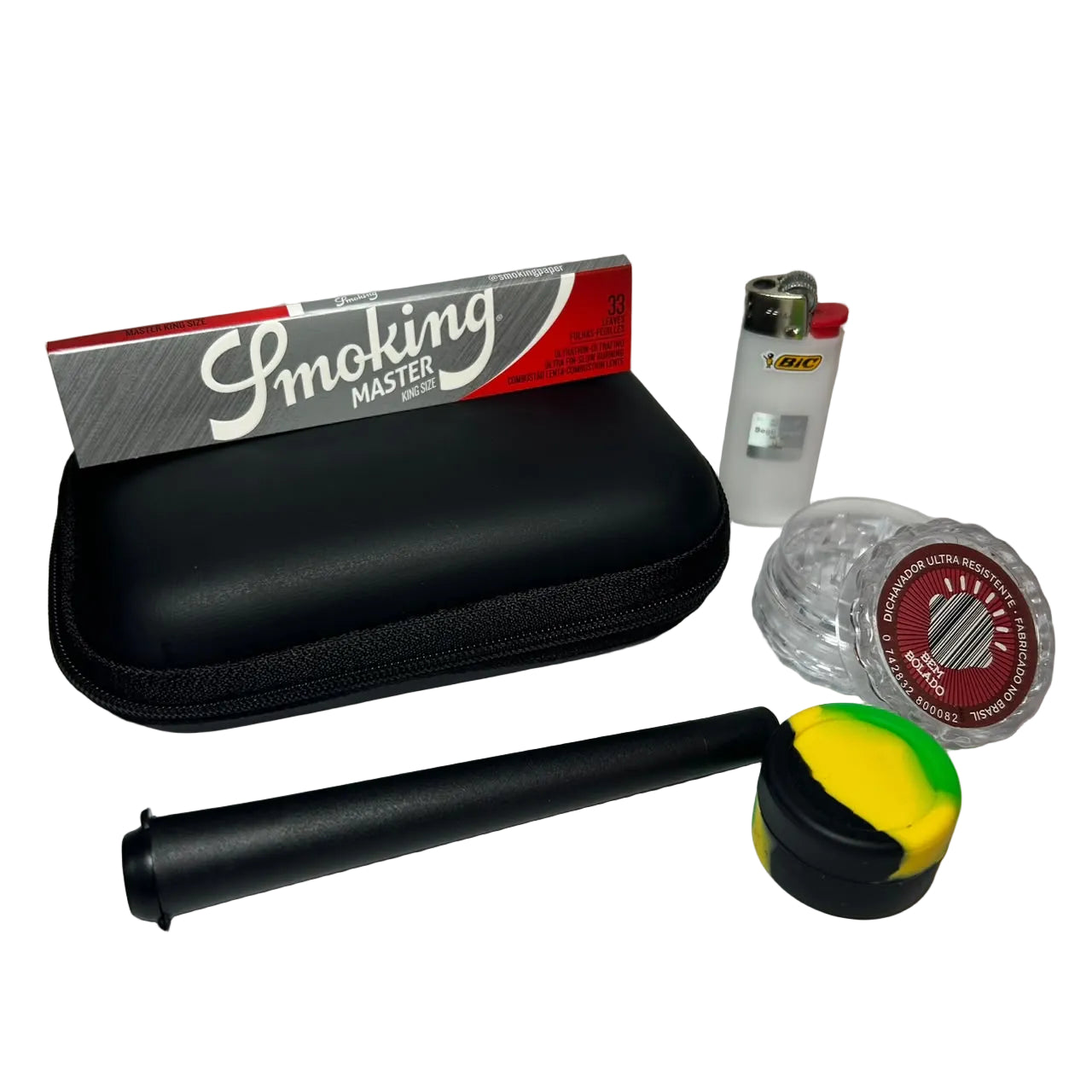 Kit Crema Especial com Seda de Vidro, Slick, Dichavador + Itens