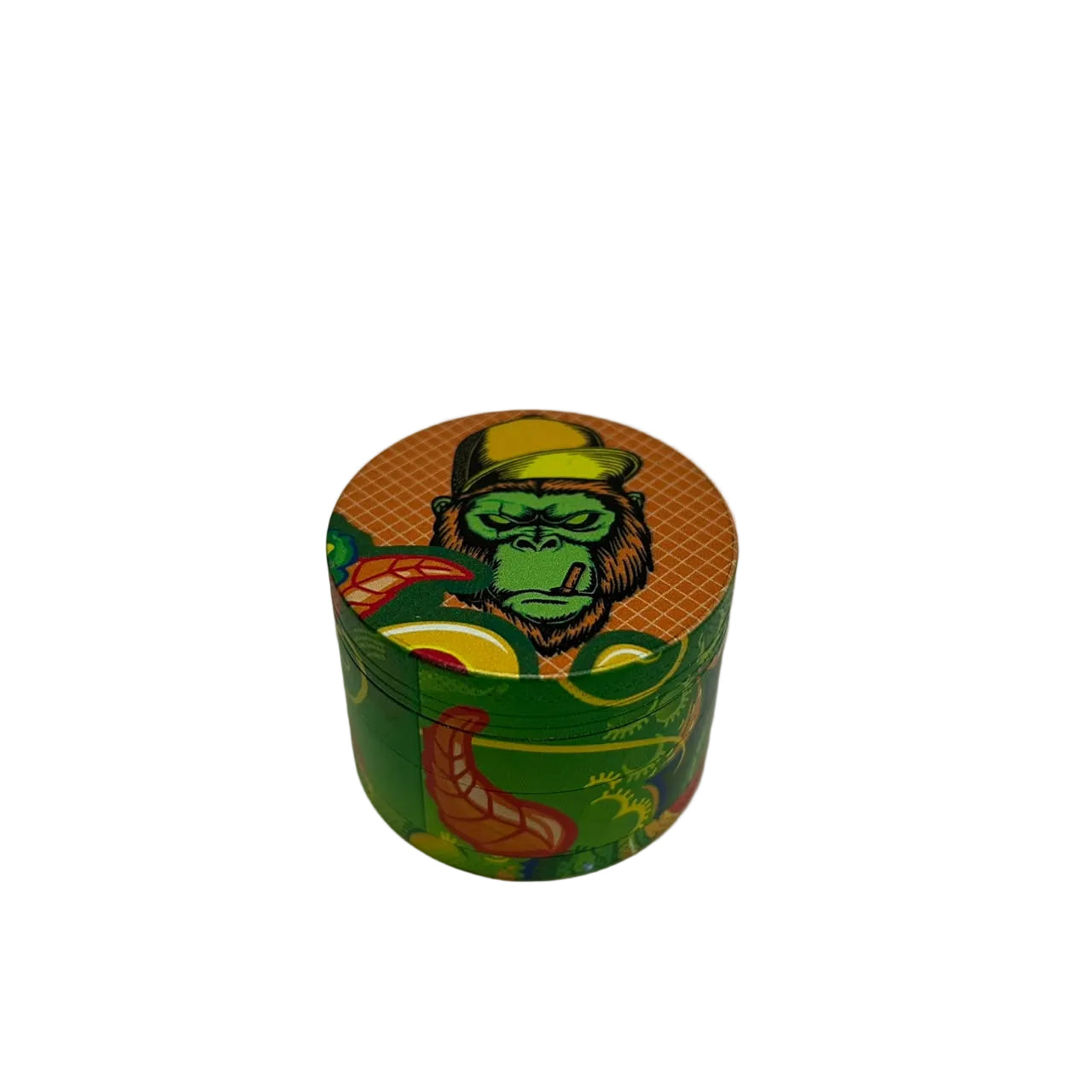 Dichavador de Metal 4 Partes Gorilla Rolling Star
