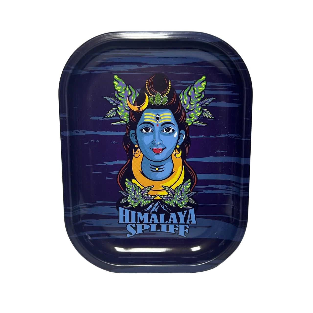 Bandeja de Metal Himalaya Spliff 18x14x2,5cm - Shiva