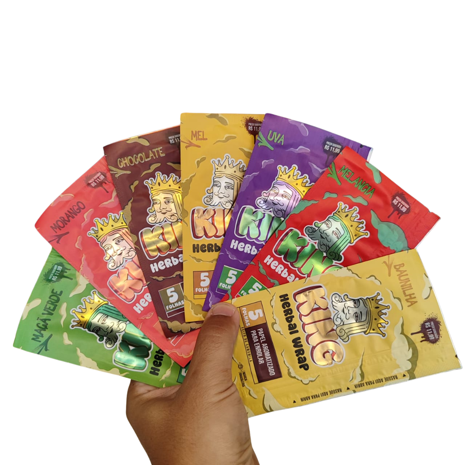 Blunt King Paper Diversos Sabores