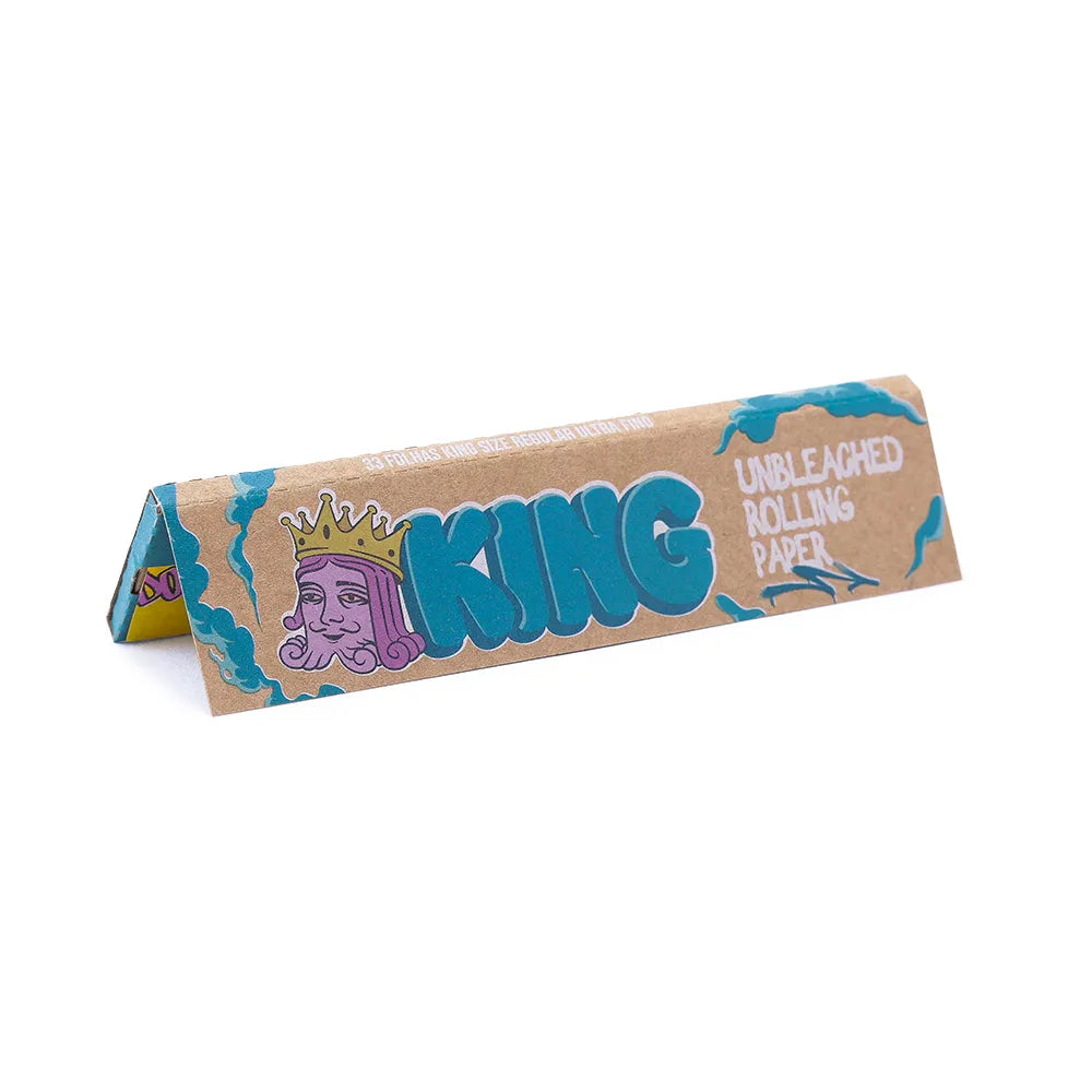 Seda King Paper Brown Marrom King Size 110mm Ultra Fino